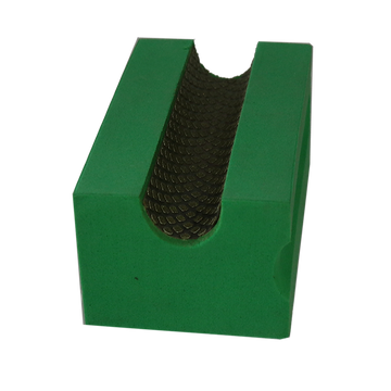 Diamond hand polishing pad