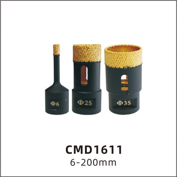 vacuum brazed diamond core drill bits
