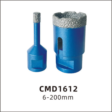 vacuum brazed diamond core drill bits