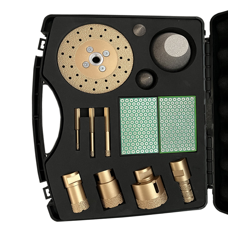vacuum brazed diamond core drill bits kits