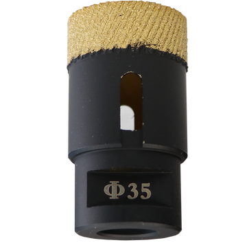 vacuum brazed diamond core drill bits