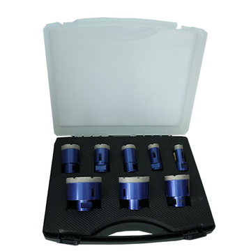 Vacuum brazed diamond core drill bits kits