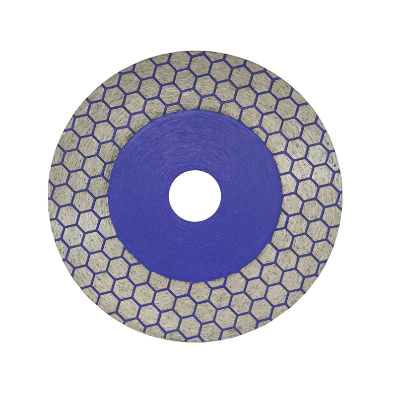 Diamond cutting and grinding disc