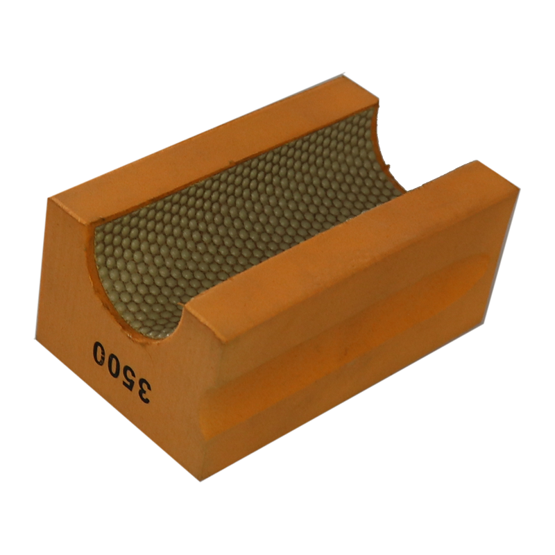 Diamond hand polishing pad